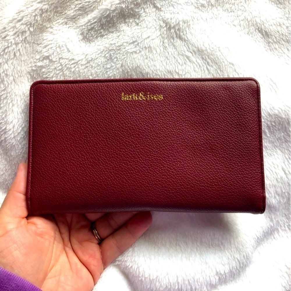 Brand New Lark & Ives Vegan Leather Wallet - Picture 6 of 8